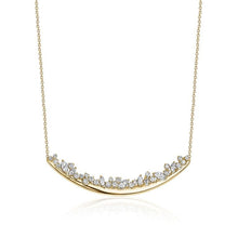  14K YELLOW  GOLD DIAMOND  NECKLACE