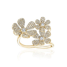  14K YELLOW & GOLD DIAMOND RING