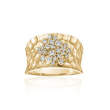  14K WHITE & YELLOW GOLD DIAMOND RING