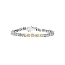  14K WHITE GOLD DIAMOND BRACELET