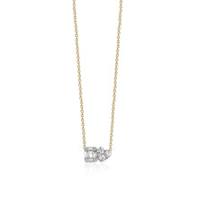  14K YELLOW GOLD DIAMOND NECKLACE